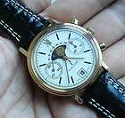 70s KALOS Two Registers Gold Filled Moonphase Chrono