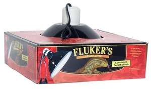 Fluker Ceramic Repta Clamp Reptile Basking Lamp 10  