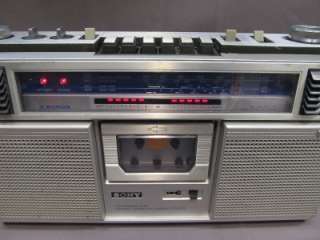 Vintage Sony CFS 61S AM FM Stereo Cassette Corder Boombox Radio 