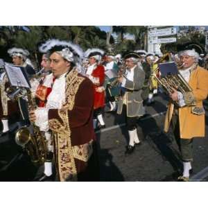  Musicians in the Parade, Battle of the Flowers, Carnival 