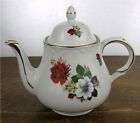 red rose teapot  