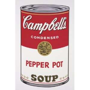  Campbells Soup I Pepper Pot, c.1968 Giclee Poster Print 