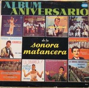ALBUM ANIVERSARIO DE LA SONORA MATANCERA SALSA LP  