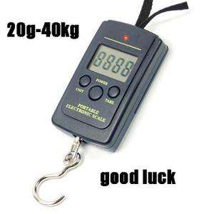   88Lb 1400oz Digital Handy Scales Luggage Fishing Weight Scale  