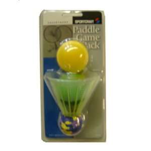  Shuttlecock   Ping Pong Ball Game Pack