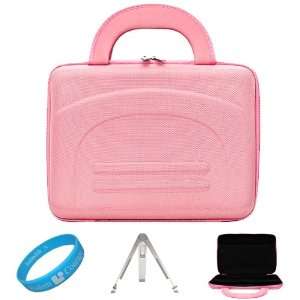  Pink Durable Hard Cube Carrying Case for Apple iPad 2 (2nd 