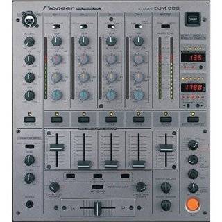 Pioneer DJM 600 DJ Mixer 4 Channel by Pioneer