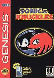 Sonic Knuckles Sega Genesis, 1994 010086015638  
