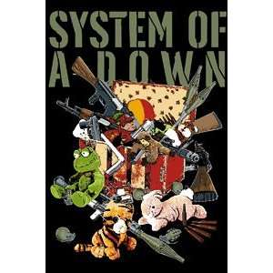  SYSTEM OF A DOWN STUFFED ANIMALS MAGNET Toys & Games
