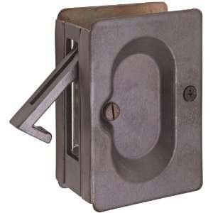   Brass   3 1/2 Height Passage Pocket Door Lock