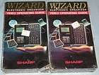 Sharp Wizard Electronic Organizer Video Operating Gui