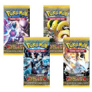  Pokemon Cards   BW NEXT DESTINIES   Booster Packs ( 4 Pack 