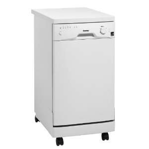   DDW1899WP 8 Place Setting Portable Dishwasher   White Appliances