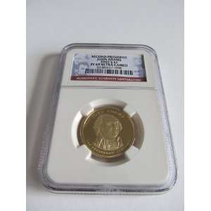   Ultra Cameo Presidential Proof Dollar Coin Serial number 3248437 098