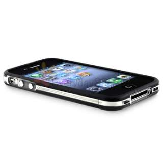   compatible with apple iphone 4 4s clear black quantity 1 keep your