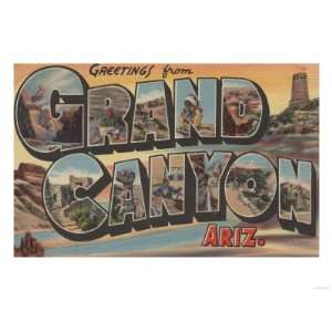   Canyon   Large Letter Scenes Premium Poster Print