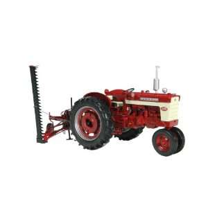   16 Scale Farmall 340 Gas Narrow Front with 31 Pull Behind Sickle Mower