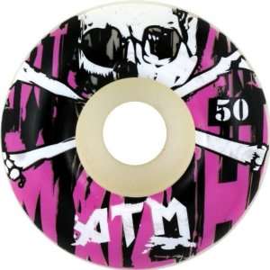  Atm Neon Punk 50mm Pink Ppp Skate Wheels Sports 