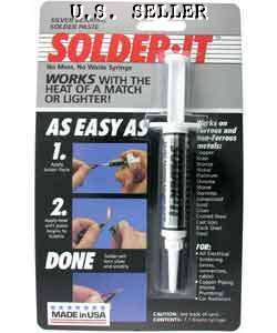 SOLDER PASTE SILVER BEARING 7 GRAM TUBE  