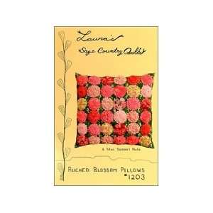  Lauras Sage Quilts Ruched Blossom Pillow Pattern