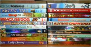 Disney, Family Kids DVD Wholesale Movie Lot of 20 Cheap Lady Tramp 