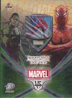 SPIDER MAN vs DOC OCK 2 PLAYER TRADING CARD GAME  
