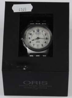 ORIS BIG CROWN BC3 _ MENS day date AUTOMATIC _ swiss _ stainless steel 