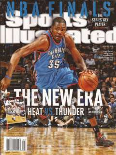 2012 Sports Illustrated SI KEVIN DURANT Oklahoma Thunder Miami Heat 
