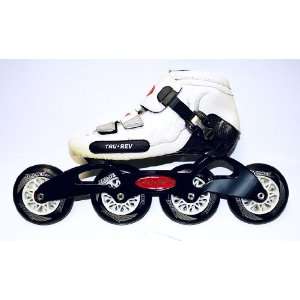   Carbon Fiber Inline Skates  4 90 Size 5.5   White