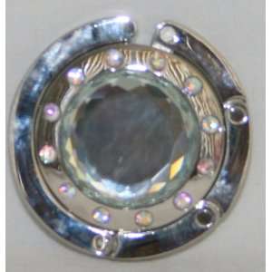  Fancy Purse hook with rhinestones, Jewel design 2 