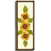 Flowers Bookmarks and Glasscases Machine Embroidery Designs set