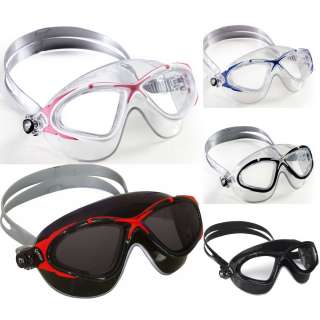 CRESSI Saturn Deluxe Adults Swimming Mask / Goggles with Clear Crystal 