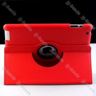   Magnetic Coffee PU Leather Case Smart Cover Swivel W/ Stand  