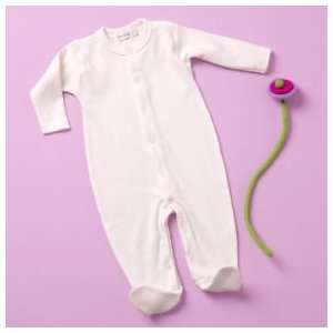  Baby Footies & Rompers Baby White Organic Egyptian Cotton 