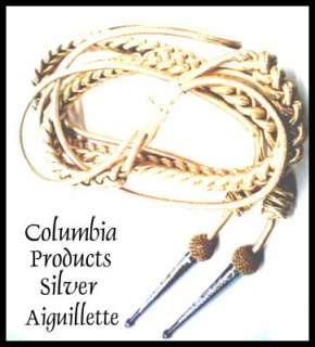 NEW CP Brand SILVER AIGUILLETTE BRITISH OFFICERS NEW  