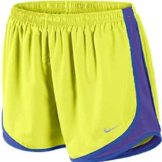  Nike Ladies Lemon Twist Tempo Running Shorts Clothing