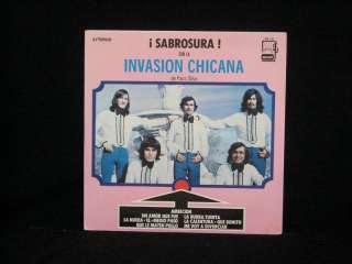 Sabrosura con Invasion Chicana de Paco Silva LP Tejano  