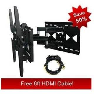    LCD Compatible Articulating Tv Wall Mount Bracket & Free HDMI Cable
