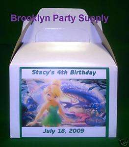 Tinkerbell & Peter Pan Birthday Party Loot Favor Boxes  