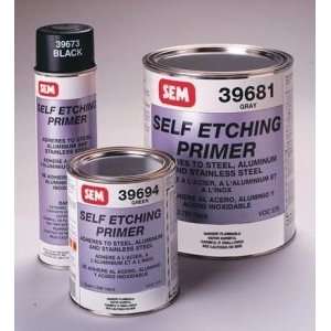  Sem Products 39674 Self Etching Primer Blk Qt Automotive