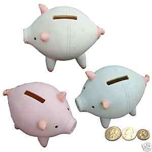 New PIGGY BANK Coin/Money/Still/Saving/Cash Toy Box  