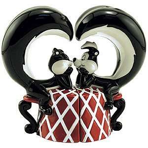    PePe & Penelope Heart Salt & Pepper Shakers 