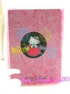 Sanrio HelloKitty Cash Book Travel Ticket Passport Card Holder Case 02 