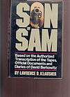 son of sam by lawrence d klausner hardcover book 1st