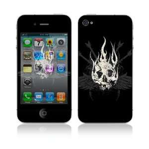  Deadly Skull Skin Cover Decal Sticker for Apple iPhone 4 