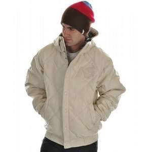    Analog Franchise Leather Snowboard Jacket White