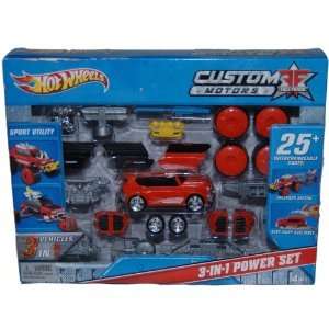   Custom Motors Full Force 3 in 1 Power Set Sport Utility *New*  