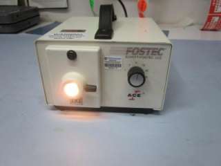 Schott Fostec ACE Fiber Optic Light Source  