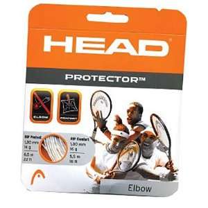 Head Protector Tennis String 16g (White)  Sports 