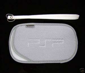 White Soft Protective Case Cover Bag Pouch for Sony PSP  